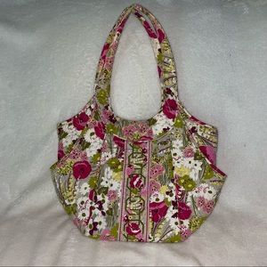 Pink and Green Floral Vera Bradley Purse